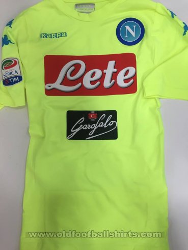Napoli Goalkeeper football shirt 2016 - 2017