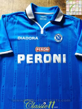Napoli Home Fußball-Trikots 2001 - 2002