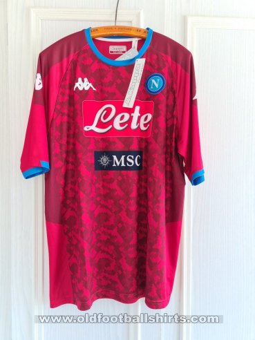 Napoli שוער חולצת כדורגל 2019 - 2020