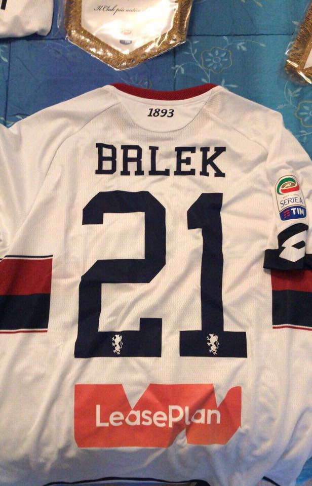 Genoa CFC Away football shirt 2017 2018.