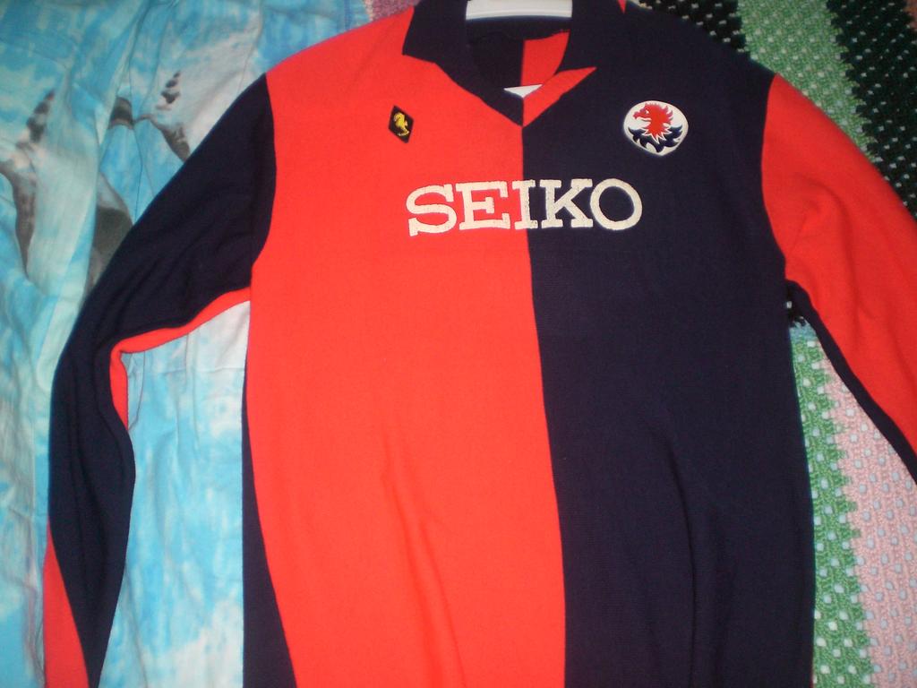Maillot De Football Match Worn - Centofanti Genoa - Saison 1996-1997
