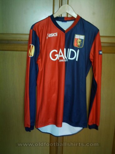 Genoa CFC Maillot de coupe Maillot de foot 2009 - 2010
