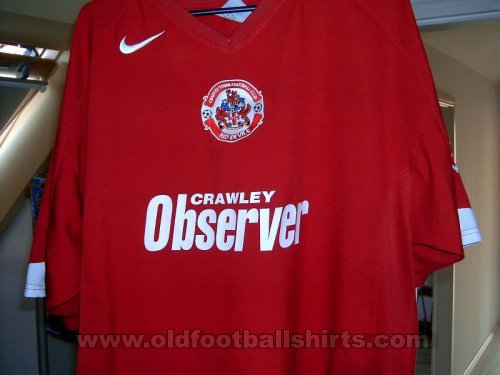 Crawley Town Home football shirt 2005 - 2006
