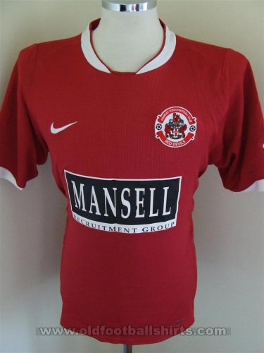 Crawley Town Home football shirt 2007 - 2008