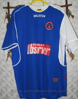 Crawley Town Away football shirt 2009 - 2010