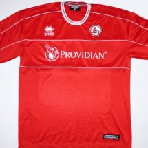 Crawley Town Home football shirt 2002 - 2003 sponsored by Providian