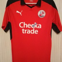 Crawley Town Home football shirt 2016 - 2017 sponsored by Checka Trade