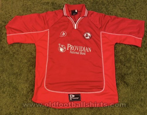 Crawley Town Home football shirt 2001 - 2002