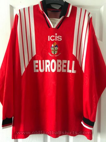 Crawley Town Home football shirt 1997 - 1998