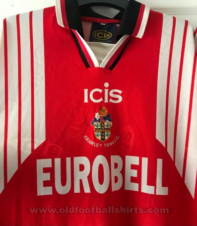 Crawley Town Home football shirt 1997 - 1998