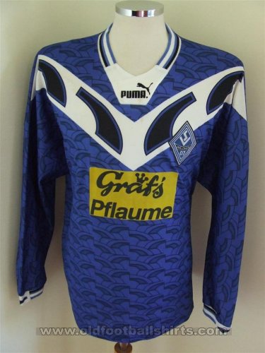 Waldhof Mannheim Home football shirt 1995 - 1996