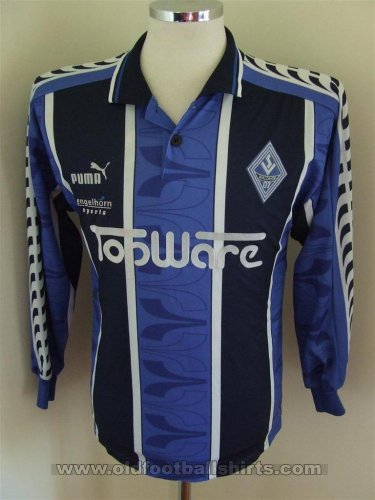 Waldhof Mannheim Home Maillot de foot 1996 - 1997