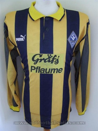 Waldhof Mannheim Away football shirt 1995 - 1996