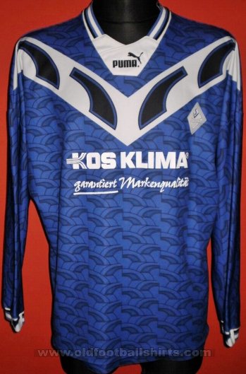 Waldhof Mannheim Home football shirt 1995 - 1996