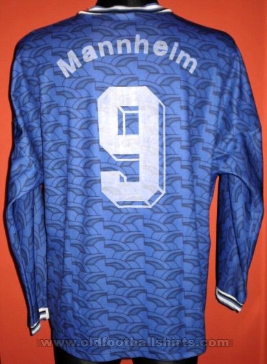 Waldhof Mannheim Home football shirt 1995 - 1996