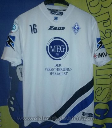 Waldhof Mannheim Away football shirt 2008 - 2009