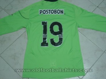 Atlético Nacional футболка с кубкового матча футболка 2010
