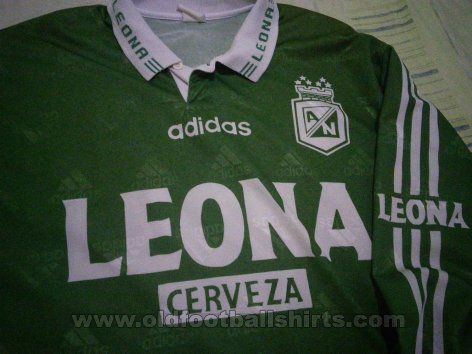 Atlético Nacional Выездная футболка 1996 - 1998