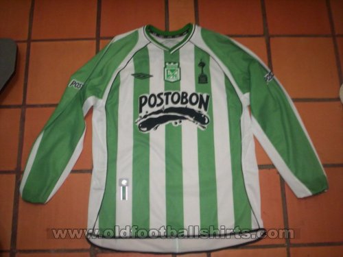 Atlético Nacional Home football shirt 2003 - 2005
