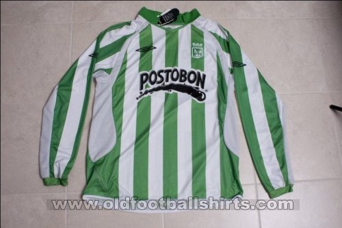 Atlético Nacional Home футболка 2007 - 2008