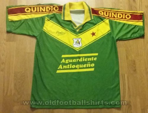 Deportes Quindío Home football shirt 2001 - 2002