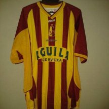 Deportes Tolima Home football shirt 2003 - 2004 sponsored by Cerveza Aguila