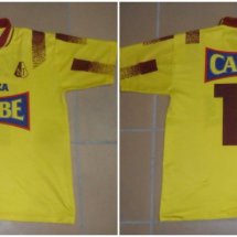 Deportes Tolima Home football shirt 1998 sponsored by Carbide