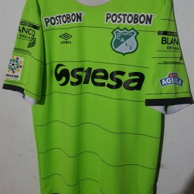 Deportivo Cali Home football shirt 2017 sponsored by siesa