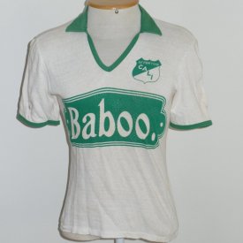 Deportivo Cali Away football shirt 1981 sponsored by Baboo