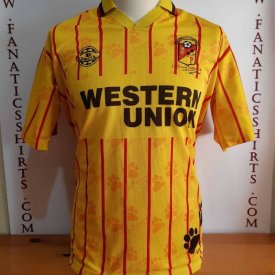 Deportivo Pereira Home football shirt 2003 sponsored by Western Union