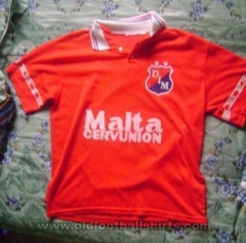 Independiente Medellín Home football shirt 1993