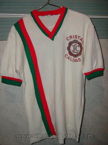 Once Caldas Home football shirt 1975 - 1976