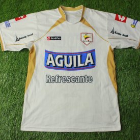 Real Cartagena Home fotbollströja 2007 - 2009 sponsored by Aguila